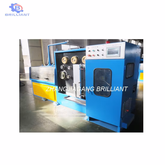 Máquina trefiladora de alambre de cobre con recocido para proveedor de máquinas de alambre fino