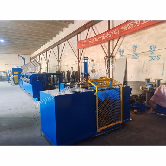 Máquina trefiladora de alambre de cobre para máquina trefiladora grande/intermedia/fina de aluminio/cobre para máquina rompedora de varillas